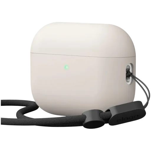ELAGO Պատյան Liquid Hybrid Strap Մոխրագույն-մարմնագույն for AirPods Pro (Gen3)