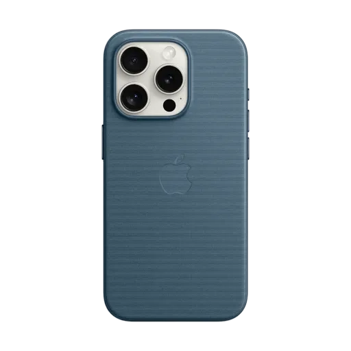 Apple Case FineWoven Case with MagSafe Pacific Blue for iPhone 15 Pro