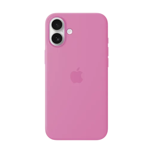 APPLE Чохол силіконовий з MagSafe Peony для iPhone 16 Plus