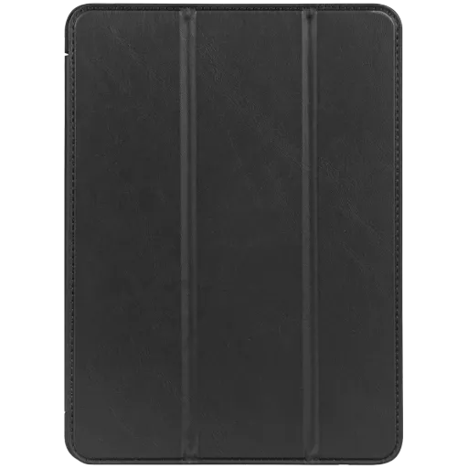 Чехол DECODED Smart Folio Slim из текстурированного силикона для iPad Air 11 (M2/M3), Charcoal Black