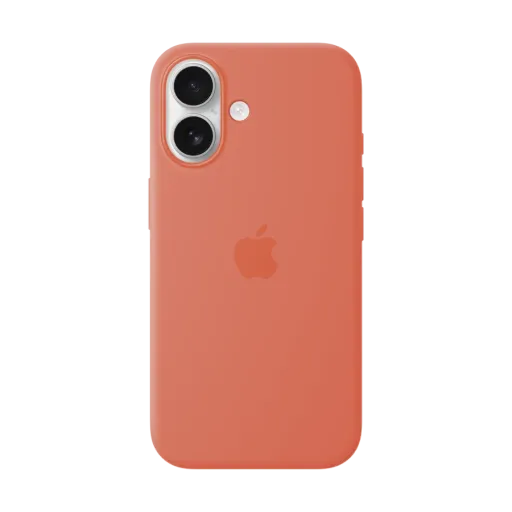 APPLE Чохол силіконовий з MagSafe Tangerine для iPhone 16