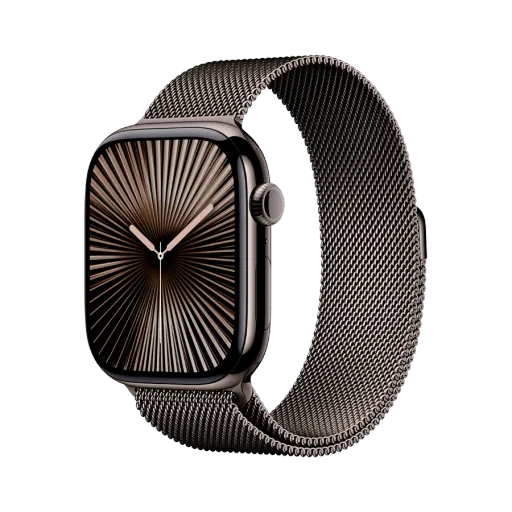 Apple Watch Series 10 GPS + Cellular Slate Milanese Loop, M/L, 46mm, Slate