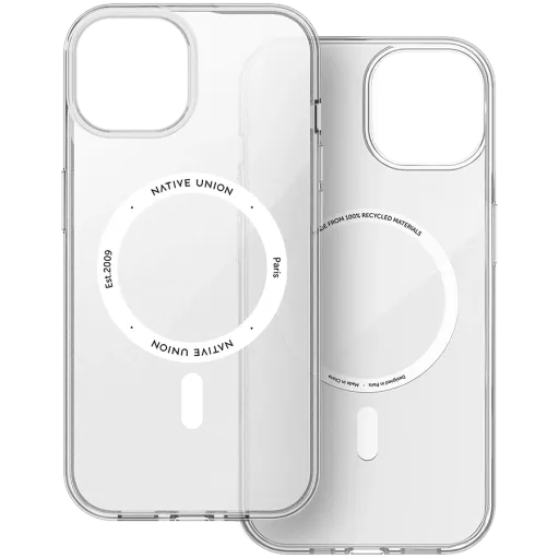 Husă NATIVE UNION transparentă cu MagSafe pentru iPhone 15 Pro Max