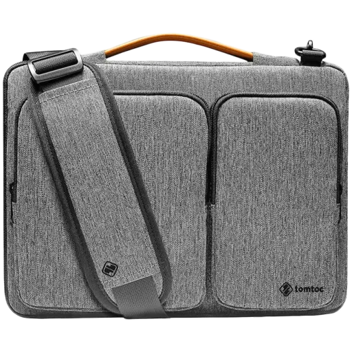 TOMTOC Сумка Defender-A42 ноутбуков Shoulder Bag  Серая для MacBook Air 13/MacBook Pro 13