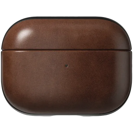 Чехол Nomad Modern Leather Rustic Brown Horween for Airpods Pro 2nd Gen (NM01997085)