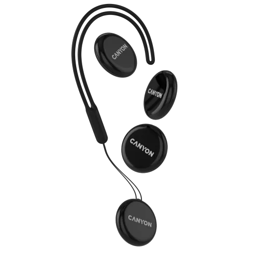 Canyon OnTag 1 Anti-Lost Smart Tracker iOS 4 հատ սև