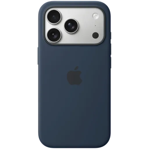 Apple Чохол силіконовий з MagSafe Темна ніч для iPhone 17 Pro