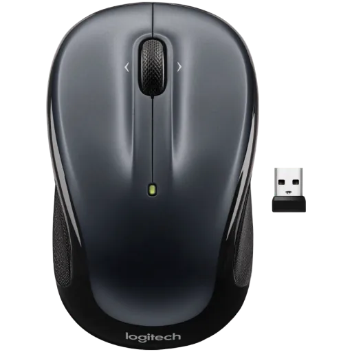 Мышь LOGITECH M325s Wireless Dark Silver (910-006812)