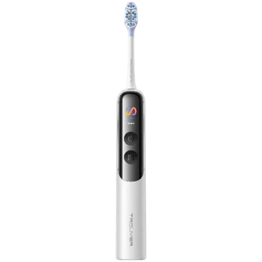 Trouver Fresh 20 Vision ақылды дыбыстық тіс щеткасы, ақ