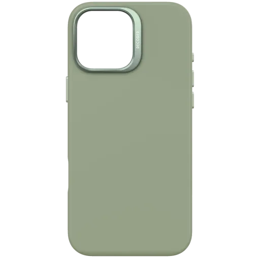 DECODED Case Silicone Case Jade Green for iPhone 16 Pro Max