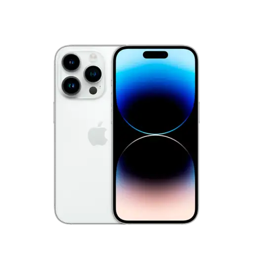 iPhone 14 Pro, 256 ГБ, бу, Серебристый