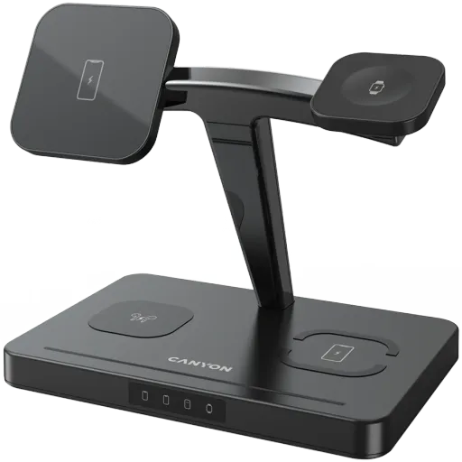CANYON Беспроводное зарядное устройство, 15 Вт, Чёрный