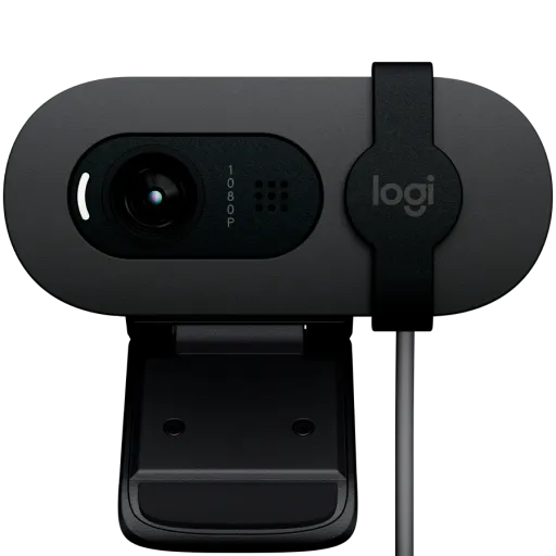 Веб-камера LOGITECH Brio 100 Full HD Webcam - GRAPHITE - USB - EMEA28-935 (L960-001585)