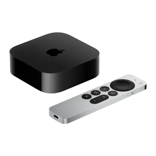 Apple TV 4K, 128 GB, Black