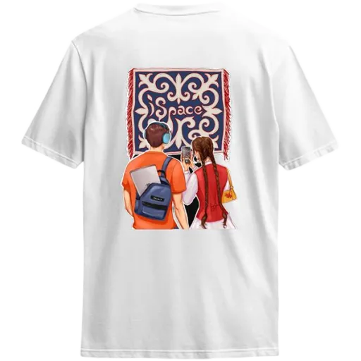 Футболка «iSpace‭» XL, Белая