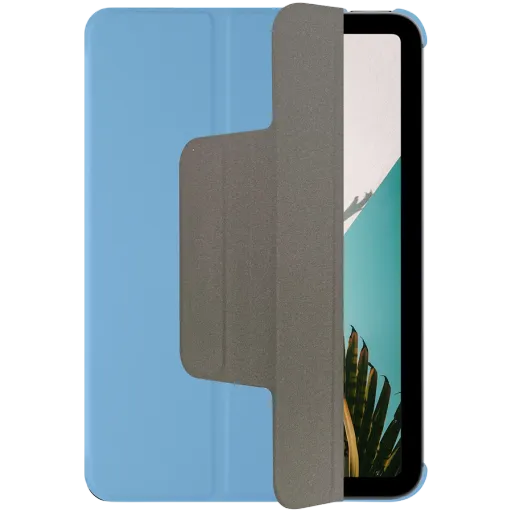 Обложка Smart Folio MACALLY Bookstand  Синяя для iPad mini (6-го поколения)