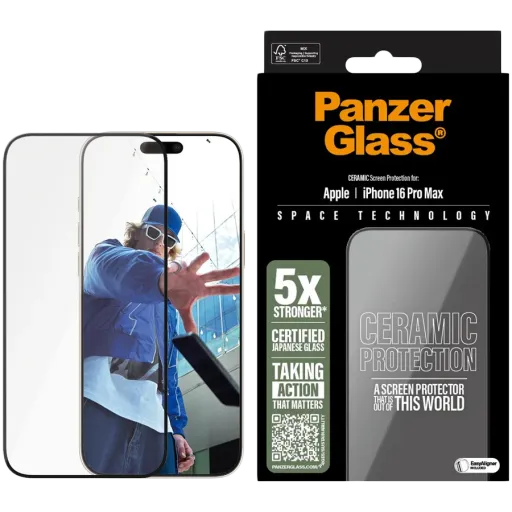 PANZERGLASS Safety Glass for iPhone 16 Pro Max