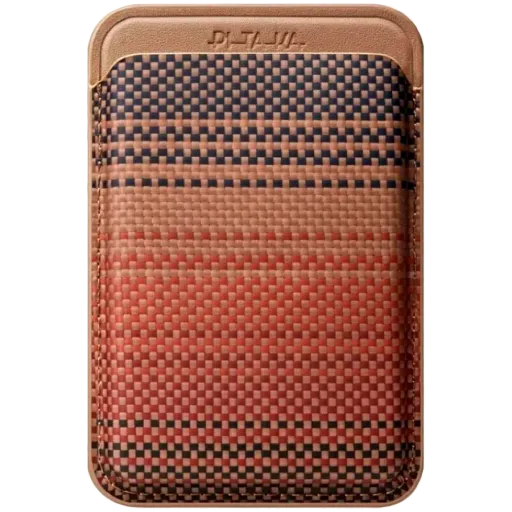 PITAKA Wallet Magnetic Woven Wallet  Sunset for iPhone