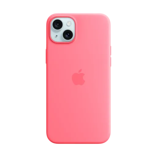 Apple Case Silicone Case with MagSafe Pink for iPhone 15 Plus