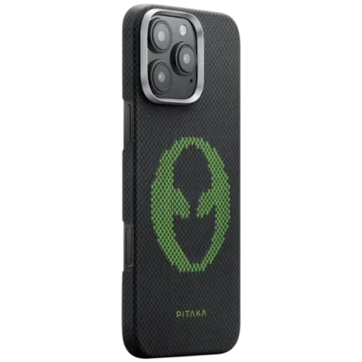 PITAKA Case Tactile Woven  Alien for iPhone 16 Pro