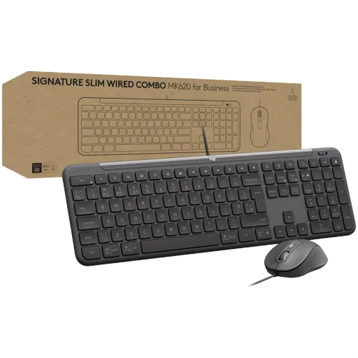 LOGITECH (CIS) MK620 Клавиатура, Американский английский