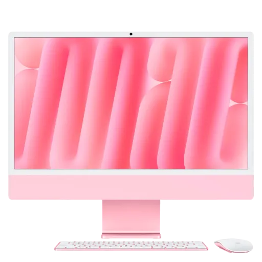 iMac 24" M4, 10C CPU 10C GPU, 24ГБ 512ГБ SSD, Розовый