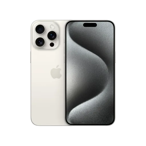 iPhone 15 Pro Max, 1 TB, White Titanium