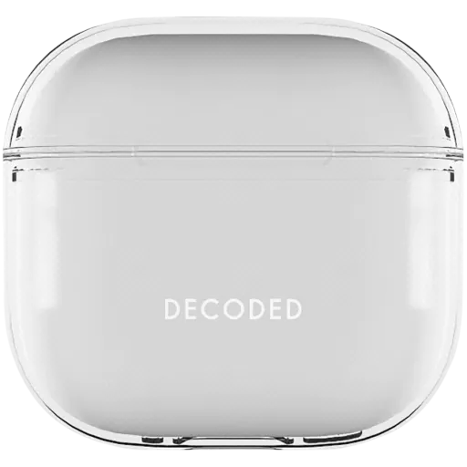 DECODED Case Aircase Transparent for AirPods (Gen4)