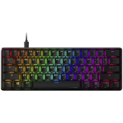 Игровая клавиатура HYPERX Alloy Origins 60, Чёрный