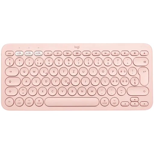Клавиатура беспроводная LOGITECH (CIS) K380 for Mac Multi-Device Rose (L920-010406)