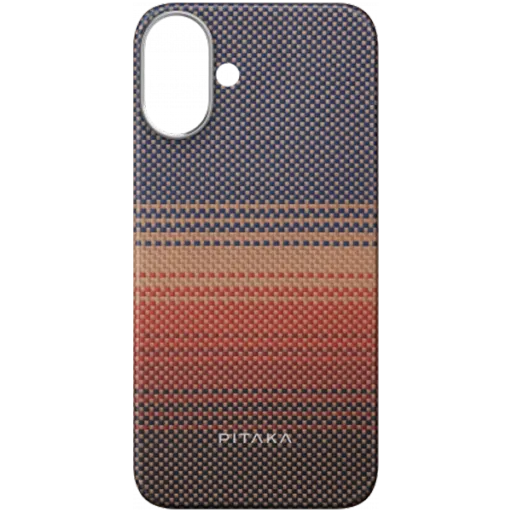 Чехол PITAKA Tactile Woven с MagSafe для iPhone 16 Plus, Sunset