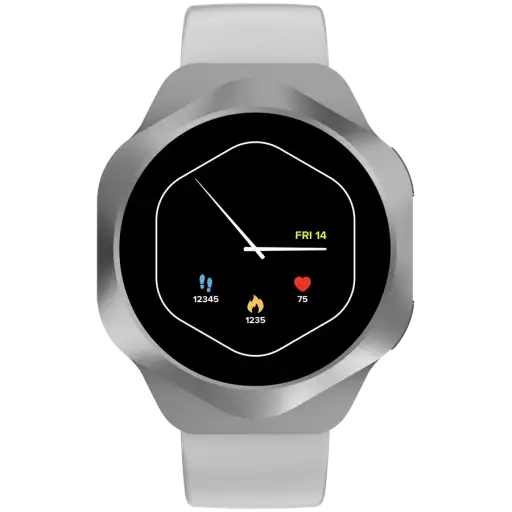 CANYON SW-88 (1.43", 466x466, 384 KBBluetooth 5.3) Silver