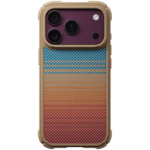 Husă PITAKA Sunset Cairn cu MagSafe pentru iPhone 18 Pro, California Dream