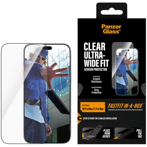 PANZERGLASS Защитное стекло для iPhone 18 Pro Max