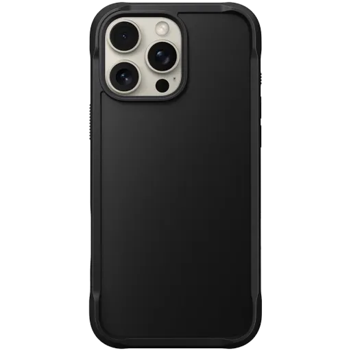 Чехол NOMAD Rugged с MagSafe Чёрный для iPhone 16 Pro