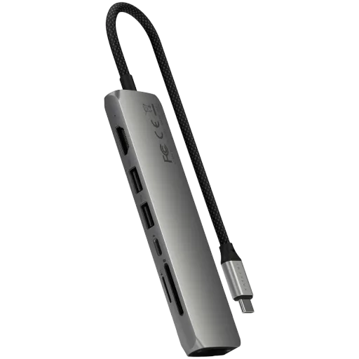 Multiport adapter SATECHI Slim 7, Boz kosmos