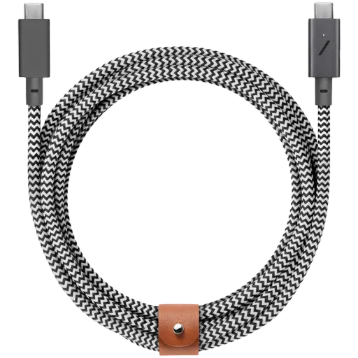 NATIVE UNION USB-C Cable, Zebra, 2.4m