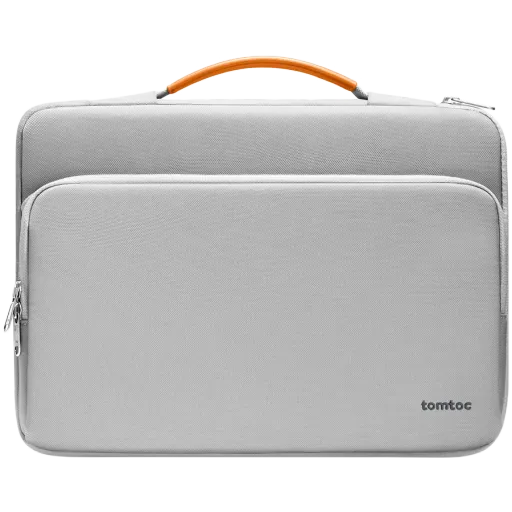 TOMTOC Сумка Defender-A14 ноутбуков Briefcase  Gray/Orange для MacBook Pro 16