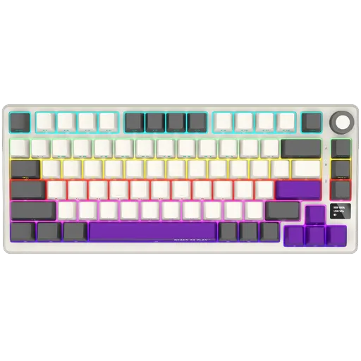 Клавиатура беспроводная игровая Lorgar KBP7075W Wireless Gaming Mechanical Pro Beige