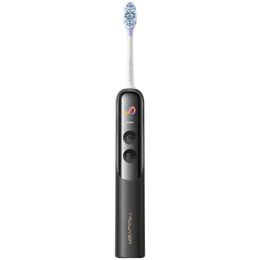 Trouver Fresh 20 Vision ақылды тіс щеткасы, қара