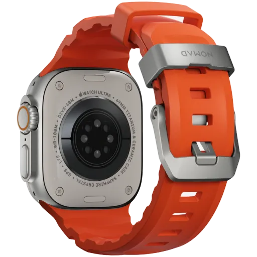 Ремешок Nomad Rocky Point Natural Titanium Hardware Magma 46mm/49mm (NM014872858)