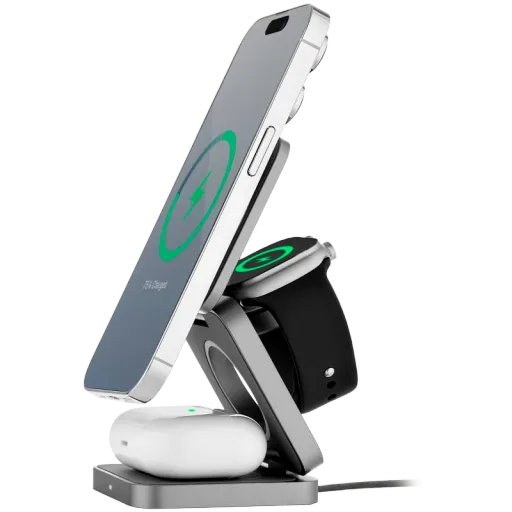 UBEAR Balance 3in1 Wireless Charger to USB Type C, 25, Gray