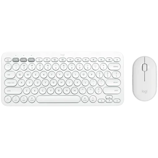 Комплект беспроводной LOGITECH Pebble 2 Combo Wireless, White (L920-012240)