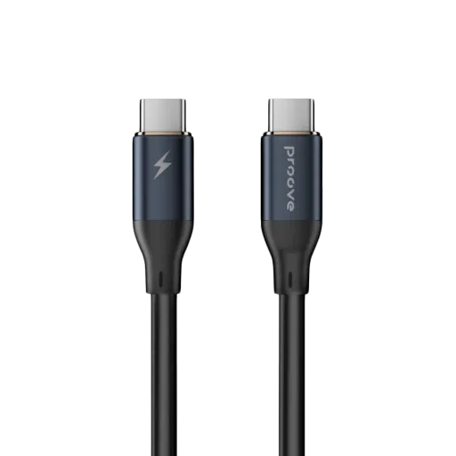 Кабель PROOVE PowerFull Type-C to Type-C 100W (1m) черный
