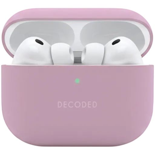 Чехол DECODED силиконовый для AirPods Pro (Gen.3), Розовый