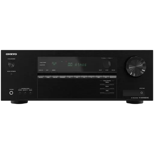 Onkyo TX-SR3100 5.2 арналы AV-ресивер, қара