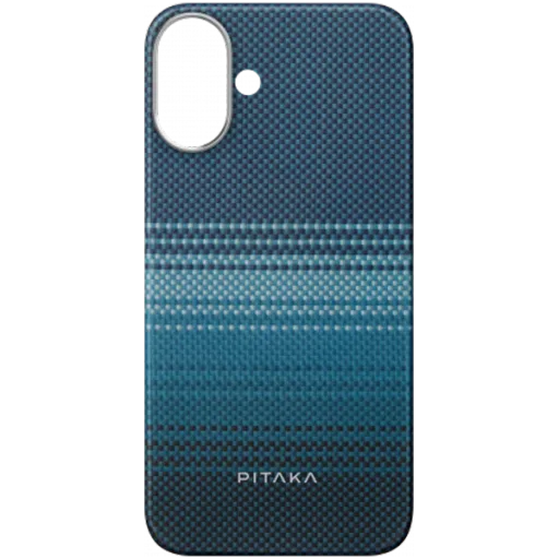 Чехол PITAKA Tactile Woven с MagSafe для iPhone 16 Plus, Moonrise