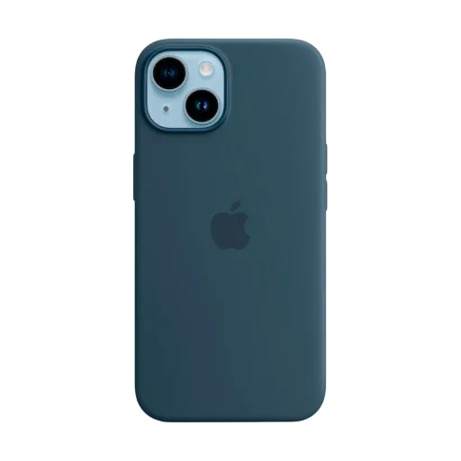 Apple Чохол силіконовий з MagSafe Storm Blue для iPhone 14