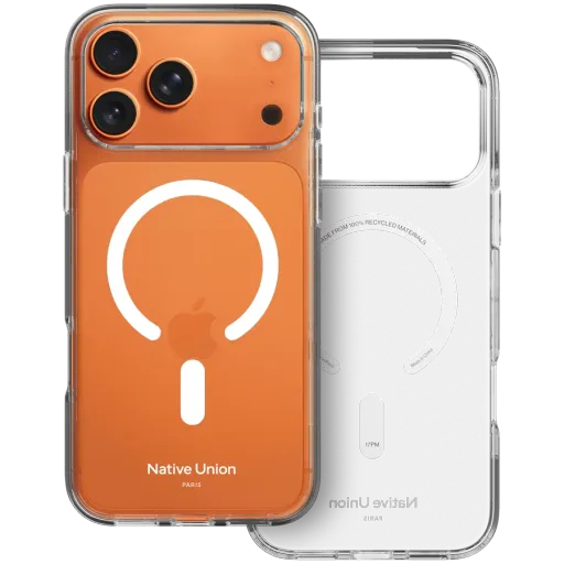 NATIVE UNION Защитный чехол (RE)CLEAR с MagSafe Прозрачный для iPhone 17 Pro Max