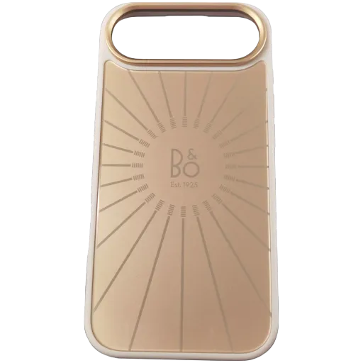 Чехол Bang & Olufsen стеклянная версия с MagSafe для iPhone Air, Золотистый оттенок